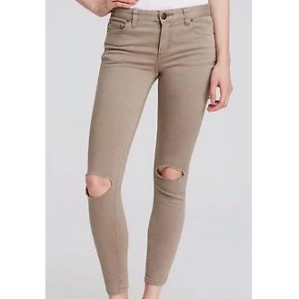 Free People Steel-wash Jeans